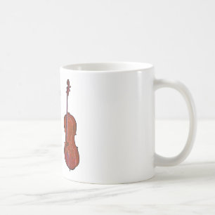 Caneca De Café I've obteve um violoncelo