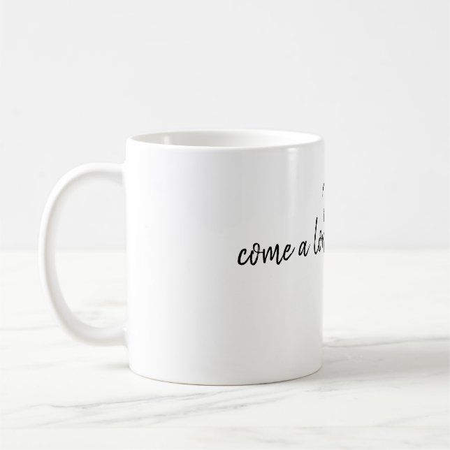 Caneca De Café IVF vêm uma maneira longa, bebê (Esquerda)