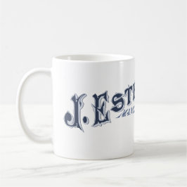 Caneca De Café J. Estey & Co. Logotipo Mug