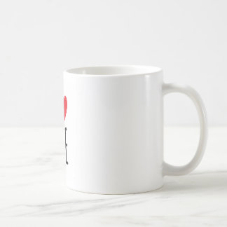 CANECA DE CAFÉ J LOVE ME