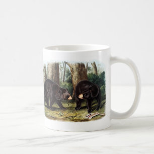 Caneca De Café J.W. Audubon - Ursus Americanus Black Bear