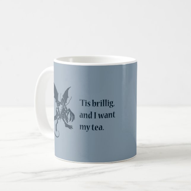 Caneca De Café Jabberwock Coffee Mug (Frente Esquerda)