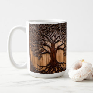 Caneca De Café Jacaranda Tree: A Artista da Natureza na Madeira,