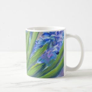 Caneca De Café Jacintos azuis