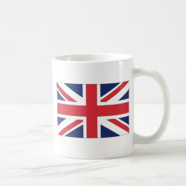 Caneca De Café Jack da União/ Bandeira da União do Reino Unido
