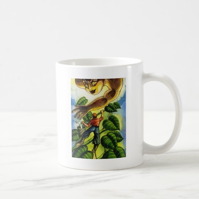 Caneca De Café Jack e o Beanstalk (Direita)