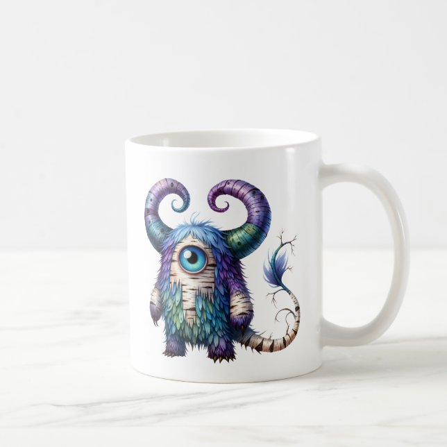Caneca De Café Jack - Monstro De Um Olho (Direita)