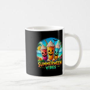 Caneca De Café Jack-o-lantern Summerentre Vibes Skeleton Summer W