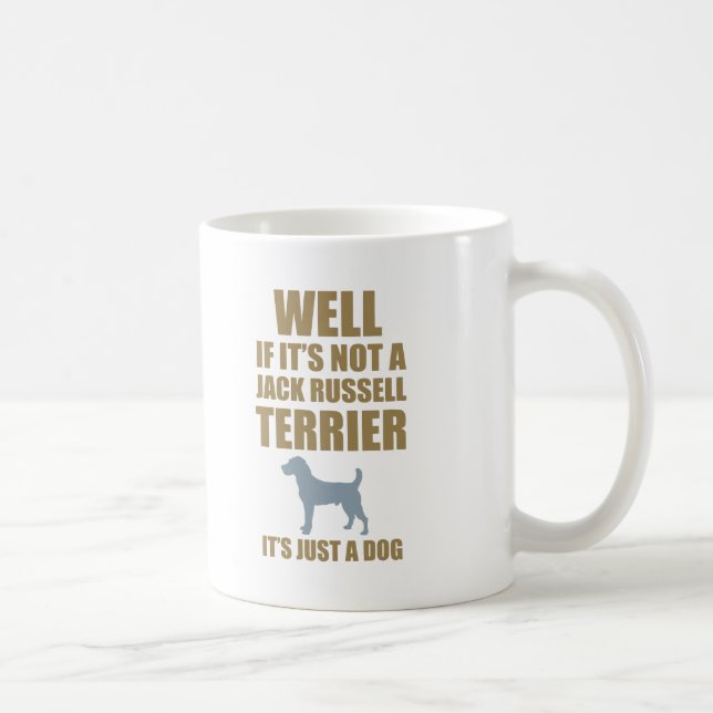 Caneca De Café Jack Russell Terrier (Direita)