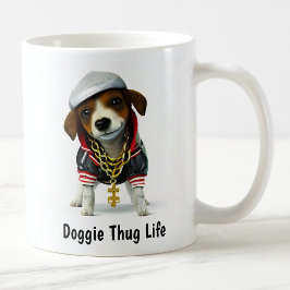 Caneca De Café Jack Russell Terrier sem controle