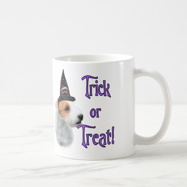 Caneca De Café Jack Russell Terrier Trick (Direita)