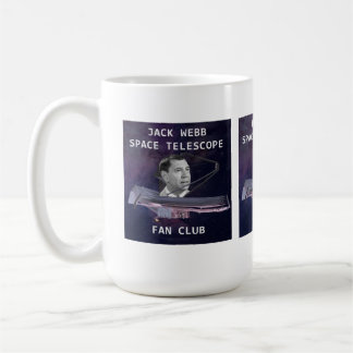 Caneca De Café Jack Webb Space Telescope Fan Club Coffee Mug