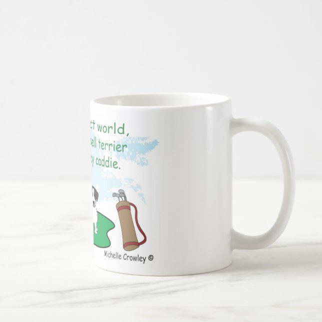 Caneca De Café JackRussellBlk (Direita)