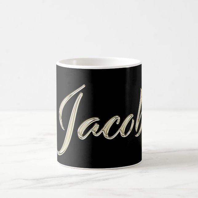 Caneca De Café Jacob Name whitegold Tasse Teetasse Kaffeetasse (Centro)