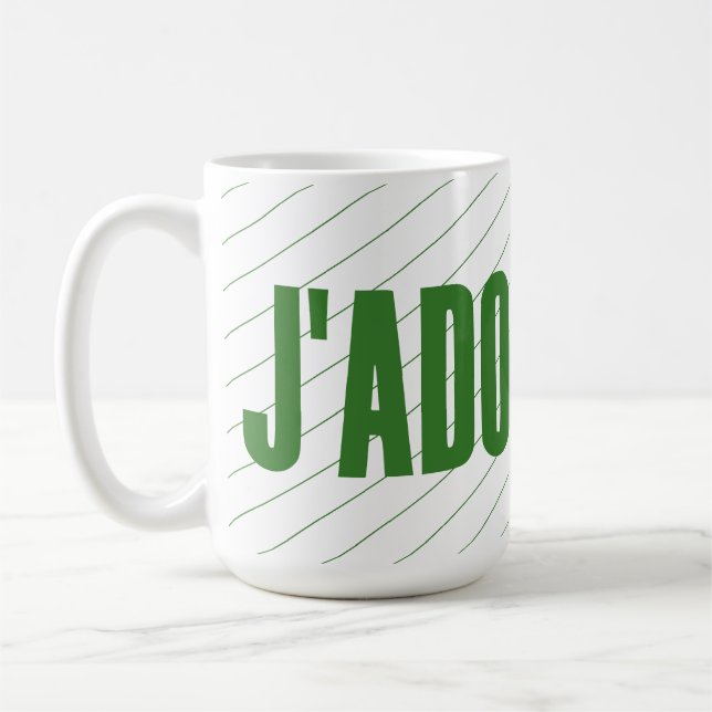 Caneca De Café J'adore Noël! (Esquerda)