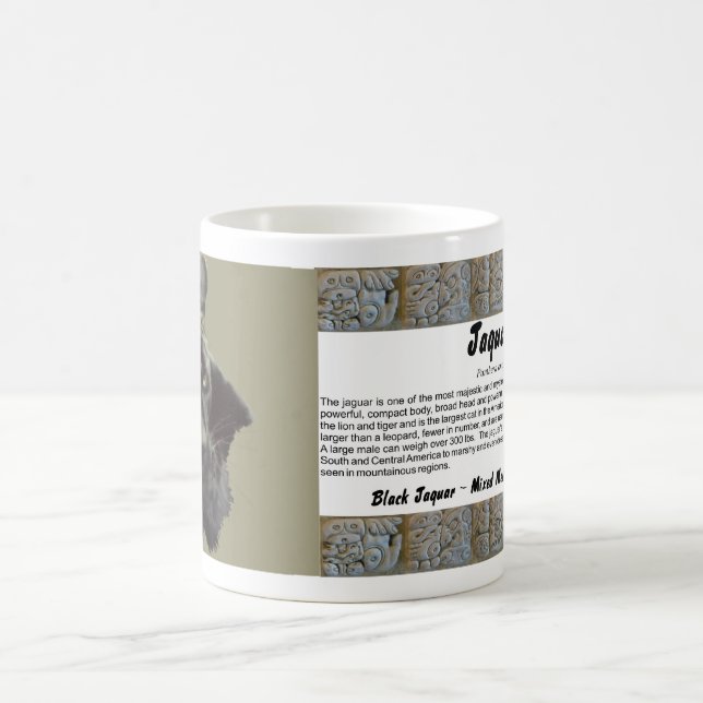 Caneca De Café Jaguar Preto (Centro)