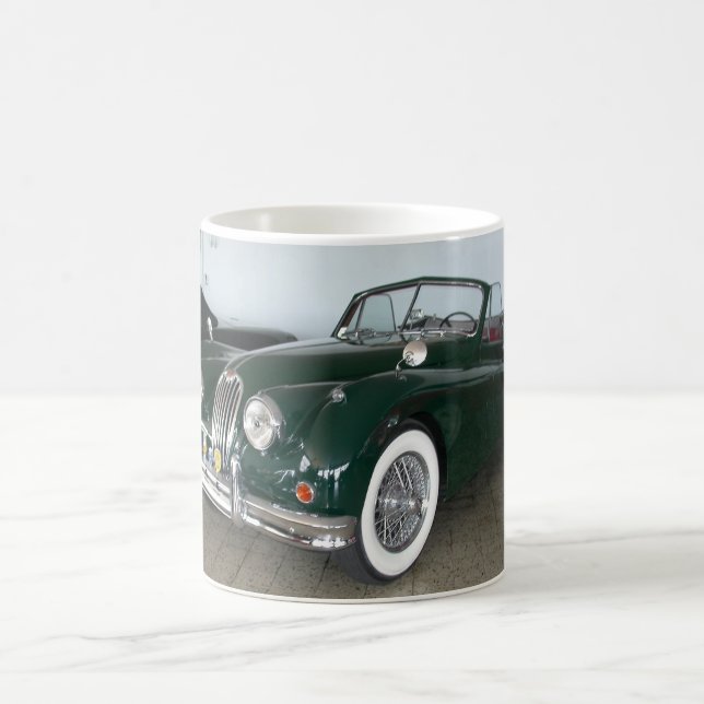 Caneca De Café Jaguar XK 120 (Centro)