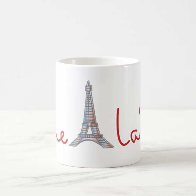 Caneca De Café J'aime La Paris (Eu amo Paris) (Centro)