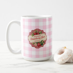 Caneca De Café Jam de Morango