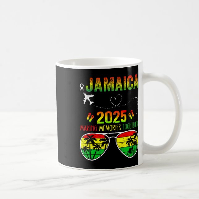 Caneca De Café Jamaica Family Reunion 2025 Memories Vacati (Reuni (Direita)
