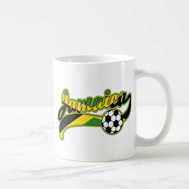 Caneca De Café Jamaica Soccer (Direita)