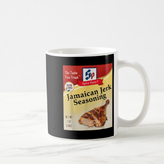 Caneca De Café Jamaican Jerk Seasoning Condiment Holiday Spice Co (Direita)