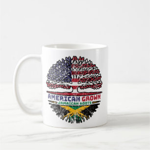 Caneca De Café Jamaicano Jamaica EUA Americano EUA Estados Unidos