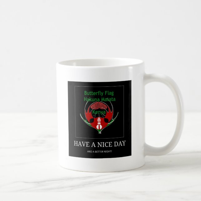 Caneca De Café Jambo Quênia (Direita)