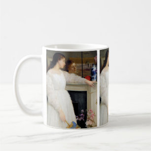 Caneca De Café James Whistler - Sinfonia em branco nº 2