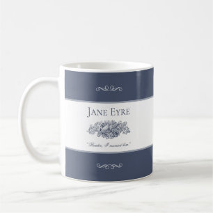 Caneca De Café Jane Eyre - Leitor Que Eu Casei Com Ele - Doves Ci
