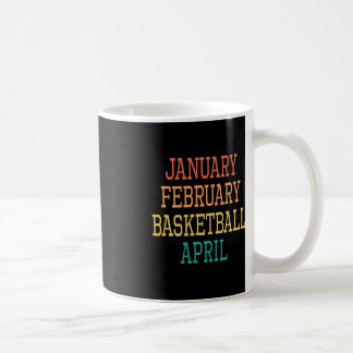 Caneca De Café Janeiro de fevereiro de Basquete abril de 2010
