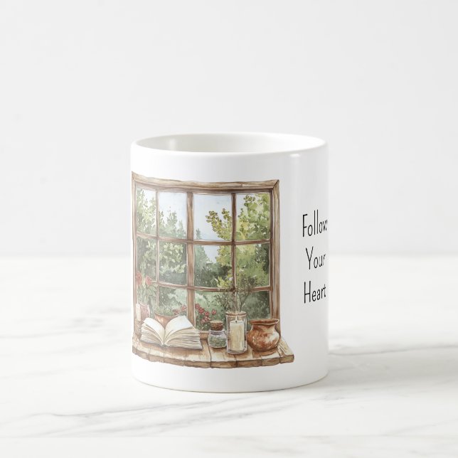 Caneca De Café Janela das Rosas Vermelhas (Centro)