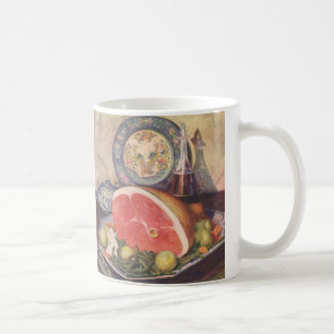 Caneca De Café Janto Vintage Ham com feijão verde e batatas