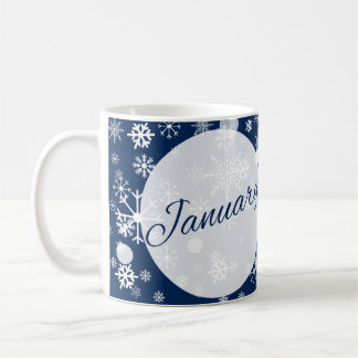 Caneca De Café January Coffee Mug