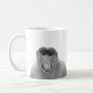 Caneca De Café Janusz Meme, Proboscis Monkey, Polak, Pole Janus