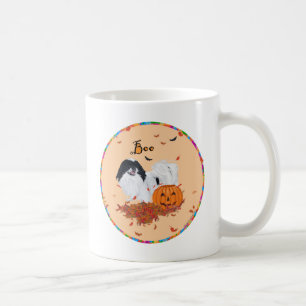 Caneca De Café Japanese Chin Halloween