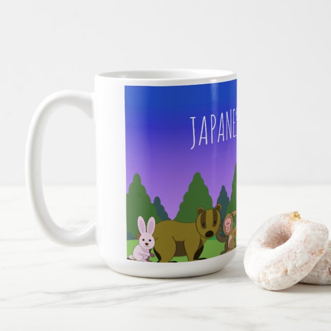 CANECA DE CAFÉ JAPANESE FALKTALES (Com Donut)