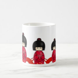 Caneca De Café Japanese Traditional Vintage