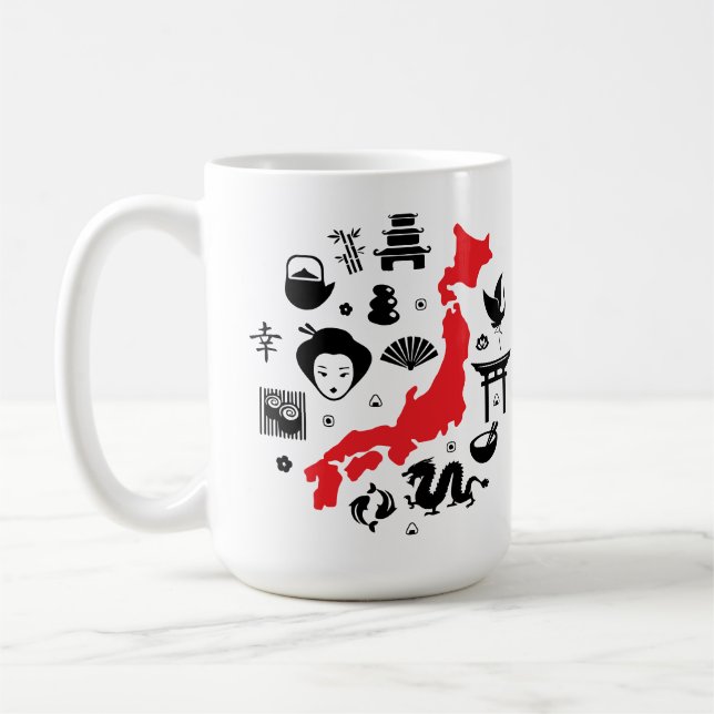 Caneca De Café Japão (Esquerda)
