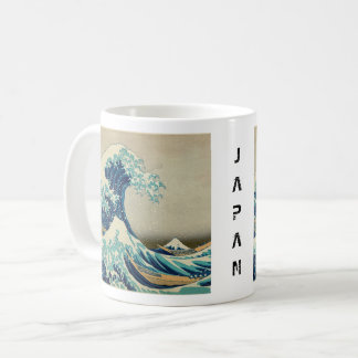 Caneca De Café Japão - Arte Japonesa (Onda de Excelente em Kanaga