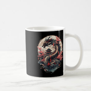 Caneca De Café Japonês - Aestic Dragon Japonês Art Japan Tatto