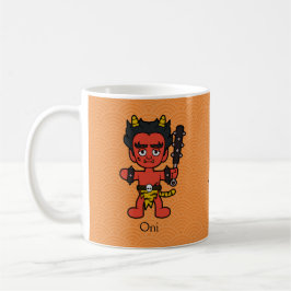 Caneca De Café Japonês Oni: Cartoon Yokai