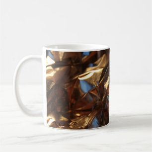 Caneca De Café Jaqueta de couro preto e azul