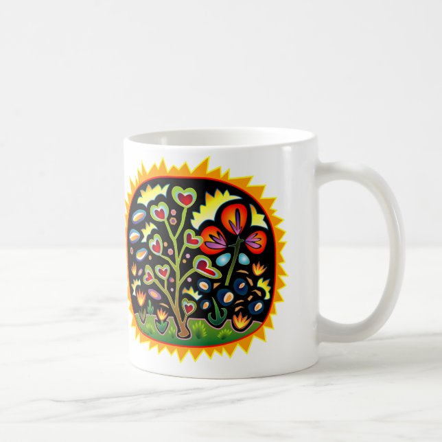 Caneca De Café Jardim (Direita)