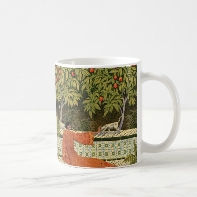 Caneca de Café Jardim Artístico Serenidade Mediter (Direita)