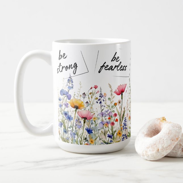Caneca de Café Jardim das Delícias (Com Donut)
