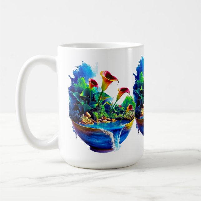 Caneca De Café Jardim de Bowl (Esquerda)
