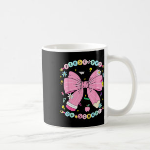Caneca De Café Jardim De Infância Do Lápis Do Arco Coquette De Vo