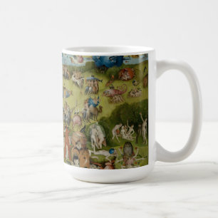 Caneca De Café Jardim de prazeres terrestres, 1490-1500