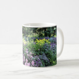 Caneca De Café Jardim de rocha do primavera da casa de campo de
